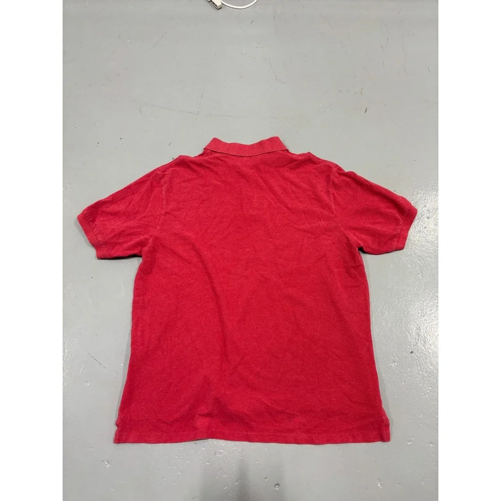 Polo Ralph Lauren Men 2XB Big Red Heather Short Sleeve Pique Polo Blue Pony